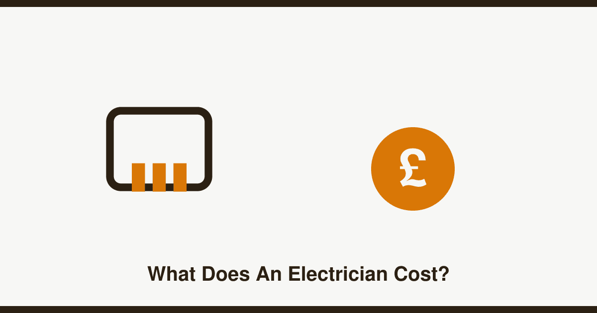 How much does an electrician cost in the UK?
