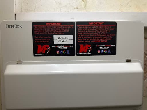 MF Electrical Solutions — Customer photo